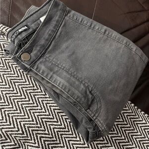 Fashion Nova Charcoal Skinny Jeans